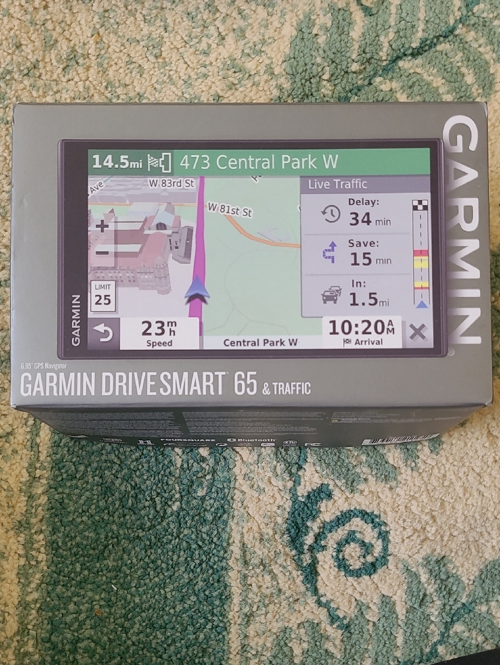 Pre Owned -all Most New Garmin DriveSmart 65 GPS Navigator